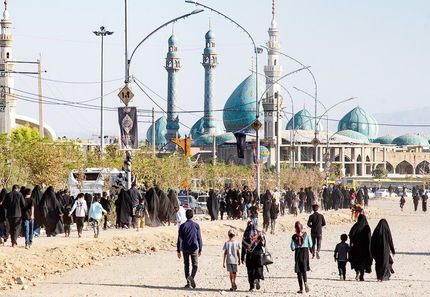 راهپیمایی جاماندگان اربعین در قم