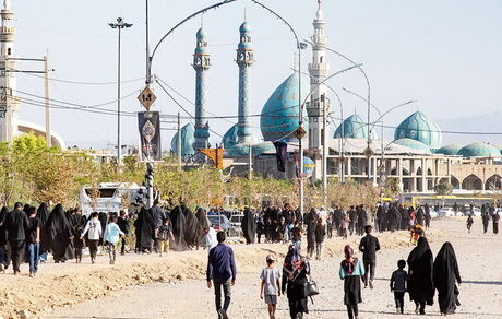 راهپیمایی جاماندگان اربعین در قم
