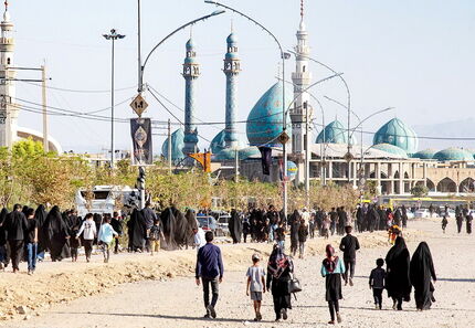 راهپیمایی جاماندگان اربعین در قم