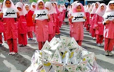 سرانه مصرف "شیر" دانش آموزان؛ هر ۳ روز، یک لیوان