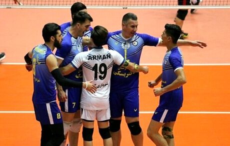 شهرداری گنبد در یک قدمی بازگشت به لیگ برتر والیبال