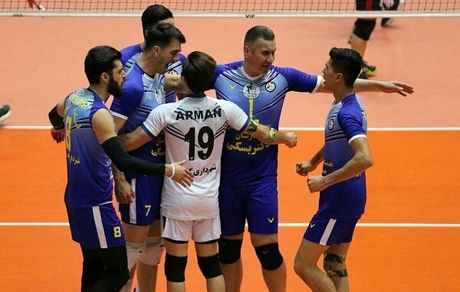 شهرداری گنبد در یک قدمی بازگشت به لیگ برتر والیبال