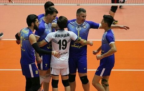 شهرداری گنبد در یک قدمی بازگشت به لیگ برتر والیبال