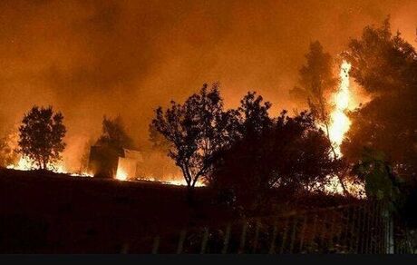 اطفا آتش‌سوزی جنگل‌های ارسباران