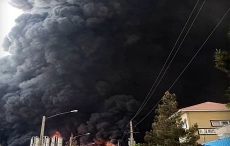 آتش‌سوزی مهیب قم ۶ مصدوم برجای گذاشت