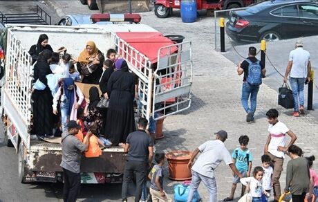 نیم میلیون نفر از لبنان به سوریه مهاجرت کردند