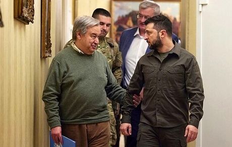 اوکراین پیشنهاد برگزاری نشست صلح با میانجی‌گری گوترش داد؛"روسیه دعوت نیست، مگر اول محاکمه شود"