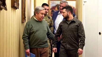 اوکراین پیشنهاد برگزاری نشست صلح با میانجی‌گری گوترش داد؛"روسیه دعوت نیست، مگر اول محاکمه شود"