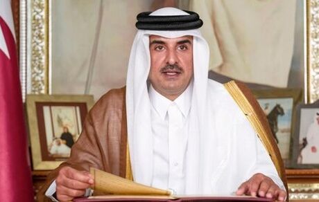رئیس جمهور فردا میزبان امیر قطر است