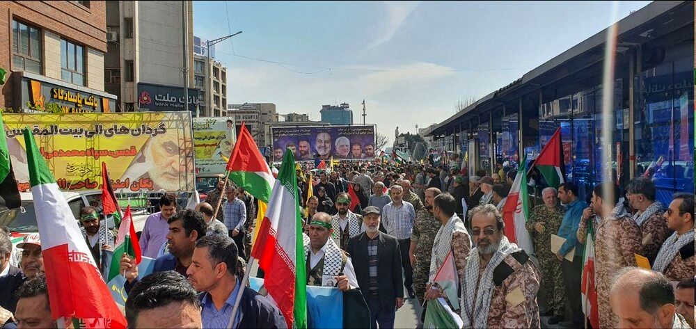 راهپیمایی روز جهانی قدس در نقاط مختلف کشور