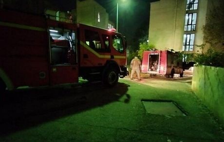 آتش‌سوزی خوابگاه دانشگاه خوارزمی در کرج مهار شد