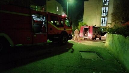 آتش‌سوزی خوابگاه دانشگاه خوارزمی در کرج مهار شد