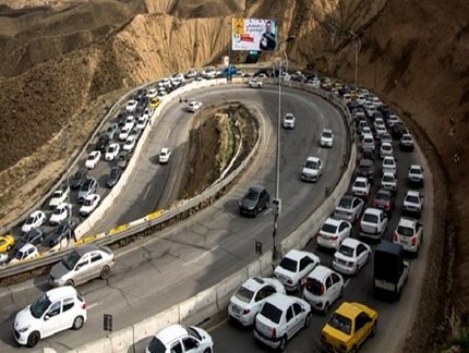 بسته شدن سه روز درهفته جاده کندوان تا ۱۲ اسفند