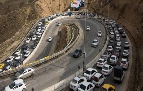 بسته شدن سه روز درهفته جاده کندوان تا ۱۲ اسفند