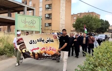 آغاز همایش پیاده روی جاماندگان اربعین حسینی در شهرهای استان کردستان