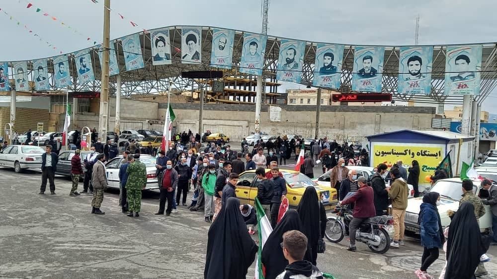 مراسم راهپیمایی ٢٢ بهمن در نقاط مختلف کشور