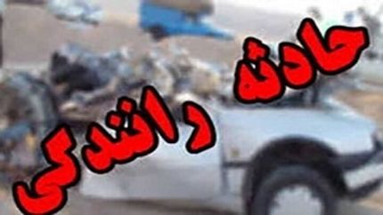 ۱۳ مصدوم در واژگونی مینی بوس در استان گلستان