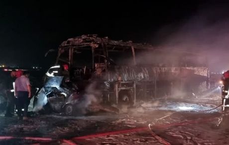 ۲۳ کشته و زخمی در دو تصادف جداگانه