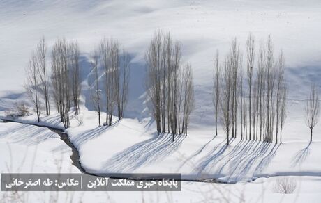 ارومیه زیر پوست برف