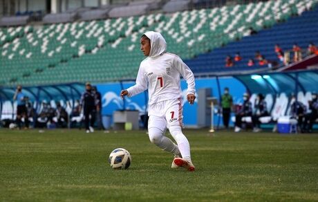 تساوی تیم ملی فوتبال زنان ایران در دیداری دوستانه
