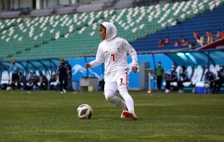 تساوی تیم ملی فوتبال زنان ایران در دیداری دوستانه