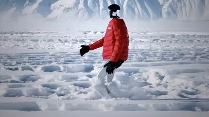 پیاده‌روی ۱۳۰ هزار قدمی ربات انسان‌نمای چینی در یخبندان