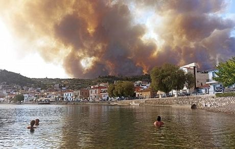 آتش‌سوزی اطراف نیروگاه حرارتی ترکیه مهار شد