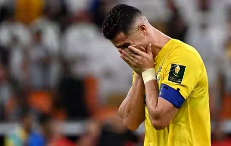 رونالدو بازی النصر مقابل الشرطه عراق را از دست داد