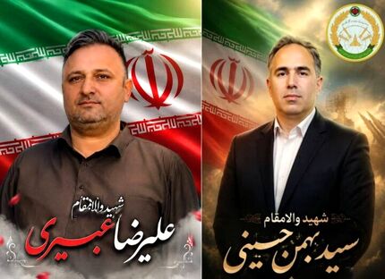 مراسم تشییع پیکر پاک ۲ شهید نیروی پدافند هوایی ارتش در تجاوز روز گذشته رژیم صهیونیستی برگزار می‌شود