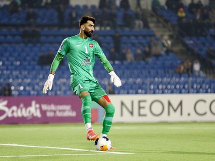 دروازه‌بان تراکتور بهترین گلر هفته چهارم لیگ نخبگان