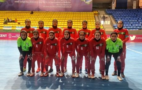 برد پر گل تیم ملی بانوان مقابل تاجیکستان