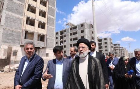 بازدید رئیس جمهور از پروژه عظیم ۳۰ هزار واحدی ساخت مسکن در قم