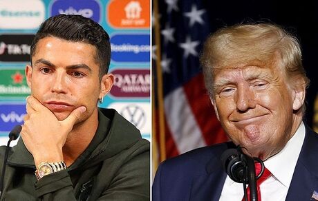 رونالدو از آرزویش برای دیدار با ترامپ خبرداد