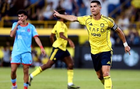 برد پرگل النصر با درخشش رونالدو