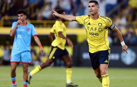 برد پرگل النصر با درخشش رونالدو