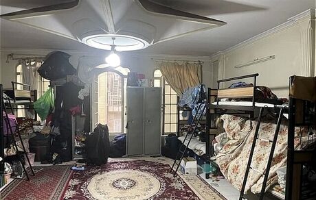 نجات ۱۵ نفر از یک خوابگاه دانشجویی