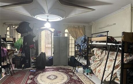نجات ۱۵ نفر از یک خوابگاه دانشجویی