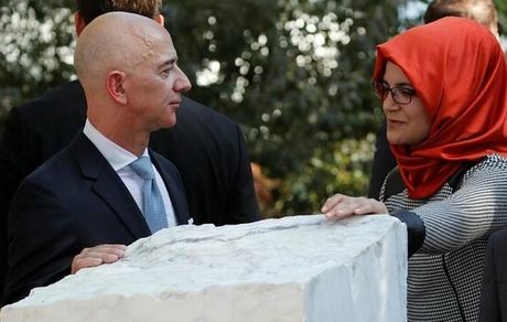 رونمایی از بنای یادبود خاشقجی مقابل کنسولگری عربستان در استانبول