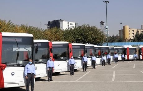 تحویل اتوبوس‌های جدید به تهران در هفته دولت