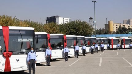 تحویل اتوبوس‌های جدید به تهران در هفته دولت