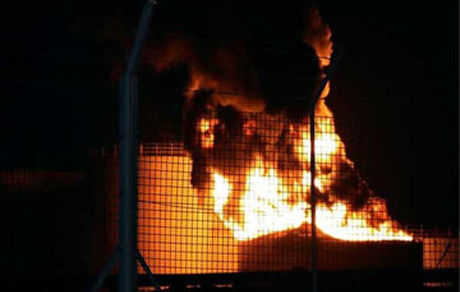 یک مسجد در سوئد آتش زده شد