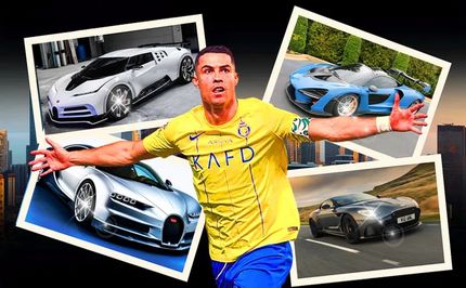 کریس رونالدو: شاید ۴۲ خودرو دارم