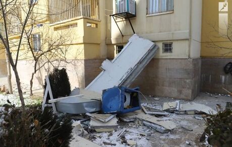 انفجار گاز موجب تخریب ۶ واحد مسکونی در اراک شد
