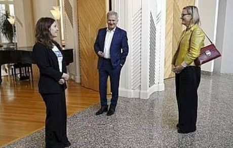 دختر ۱۶ ساله رئیس جمهور فنلاند شد