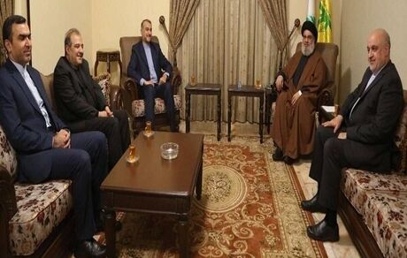 دیدار امیرعبداللهیان با سیدحسن نصرالله