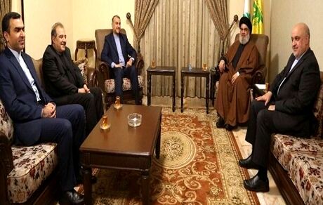 دیدار امیرعبداللهیان با سیدحسن نصرالله