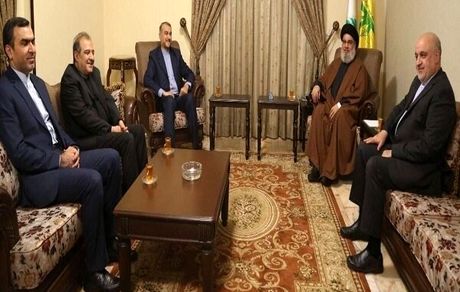 دیدار امیرعبداللهیان با سیدحسن نصرالله