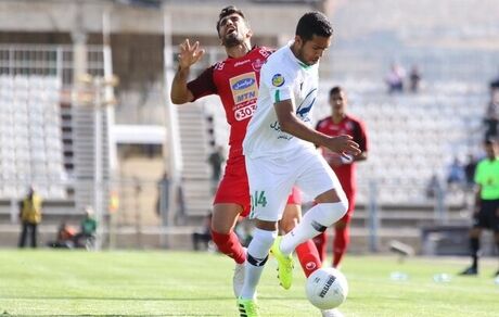 صعود پرسپولیس در دقیقه ۱۰۰