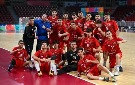 تیم ملی هندبال پسران ایران، مالدیو را در قهرمانی آسیا گل‌باران کرد