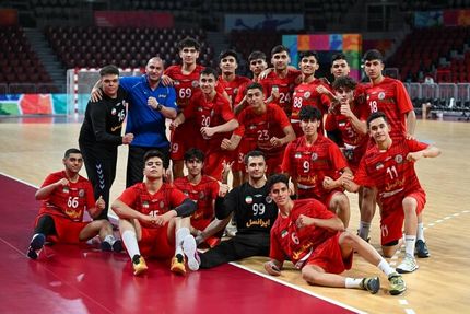 تیم ملی هندبال پسران ایران، مالدیو را در قهرمانی آسیا گل‌باران کرد